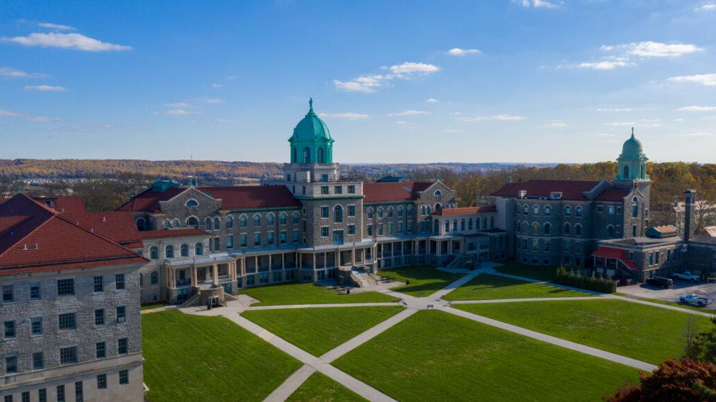 Immaculata Campus - back campus and dome